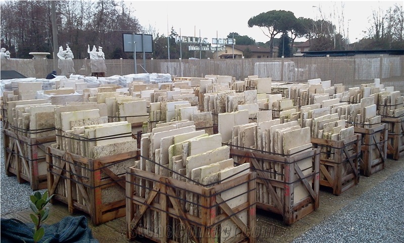 Reclaimed French Stone Flooring