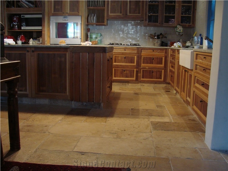 Reclaimed French Stone Flooring