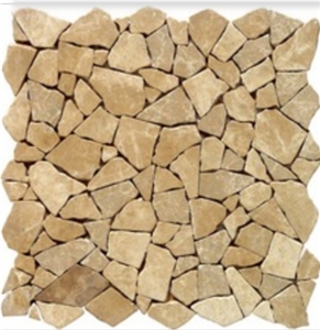 Stein Mosaic,Irregular Stone Mosaic,Broken Pieces Mosaic