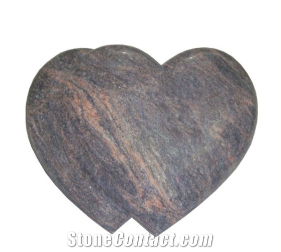 Himalayan Blue Granite Slant Grave,India Granite Slant Headstones