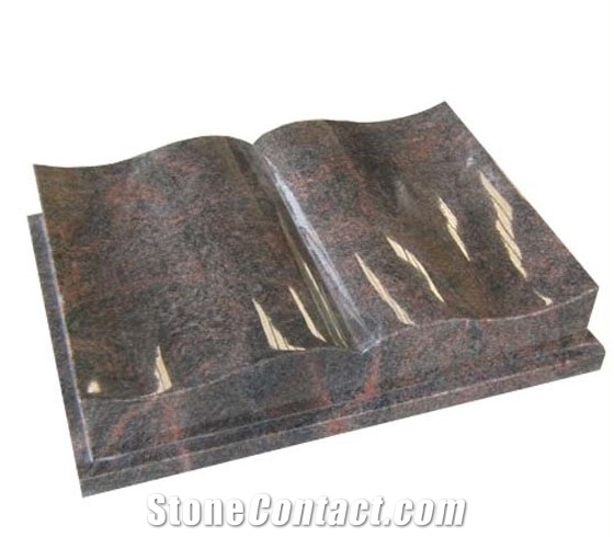 Himalayan Blue Granite Slant Grave,India Granite Slant Headstones