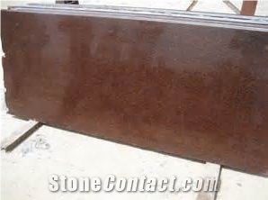 Star Ruby Granite Tiles & Slabs,India Brown Granite Wall & Floor Covering