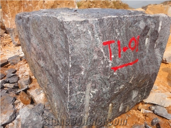 Vizag Blue Granite Blocks,India Blue Granite Blocks
