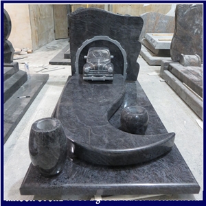 Bahama Blue Granite Monument & Tombstone