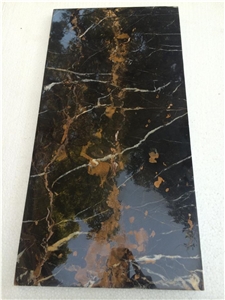 Black and Gold Marble