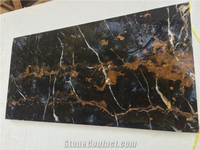 Black and Gold Marble