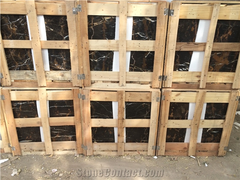 Black and Gold Marble Tiles, Black Gold Marble