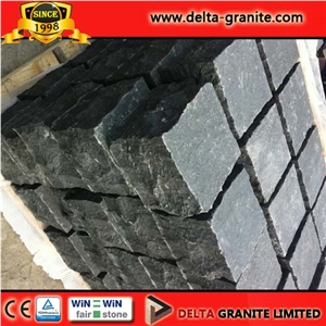 Shandong Black Basalt Cheap Cubestone & Popular Cubestone for Paving, Black Basalt Cube Stone & Pavers