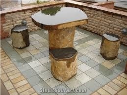 China Black Basalt Table Sets