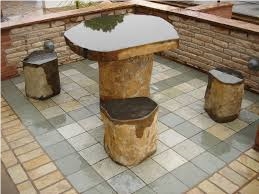 China Black Basalt Table Sets