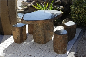 China Black Basalt Table Sets