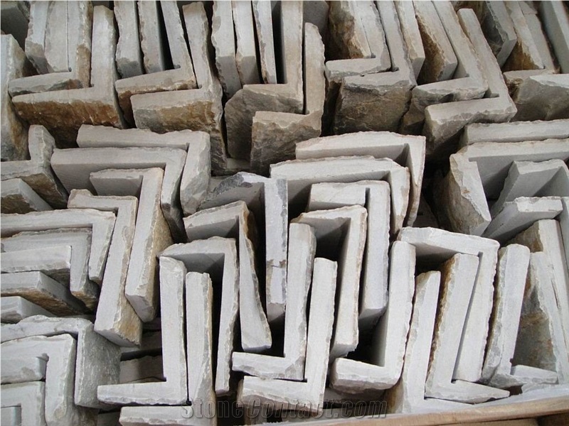 Loose Walling,Solid Corners, China Yellow Sandstone Building & Walling