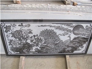 Mongolian Black Basalt Art Works