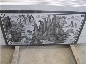 Mongolian Black Basalt Art Works