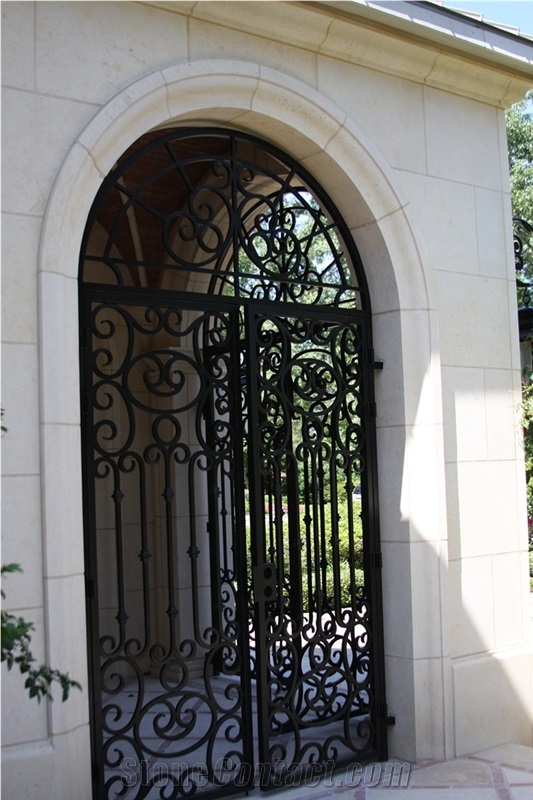 Ivory Limestone Entry Surround