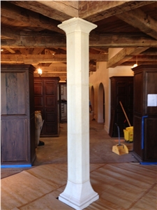 Verona Cream Limestone Architectural Column