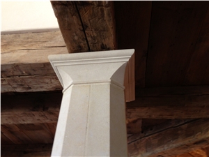Verona Cream Limestone Architectural Column