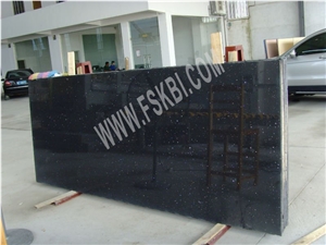 Black Quartz Stone Kitchen Desk Top Of Silestone Quality Engineer Stone Solid Surface Kitchen Countertops