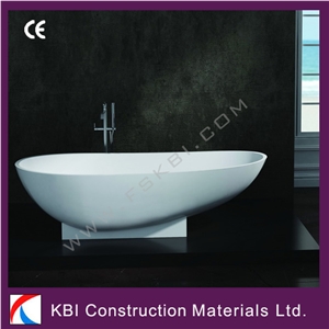 Freedstanding Solid Surface Acrylic Bathtub
