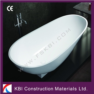 Freedstanding Solid Surface Acrylic Bathtub