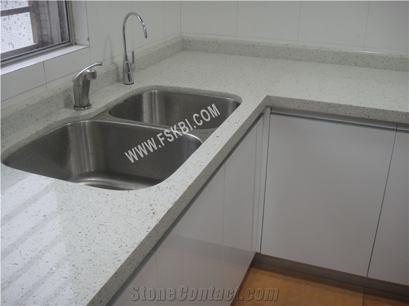 Quartz Stone Solid Surface Kitchen Top