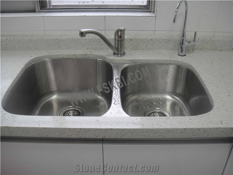 Quartz Stone Solid Surface Kitchen Top