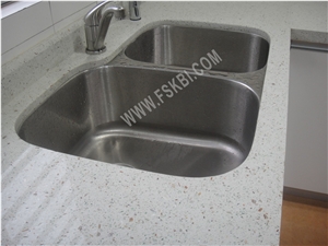 Quartz Stone Solid Surface Kitchen Top