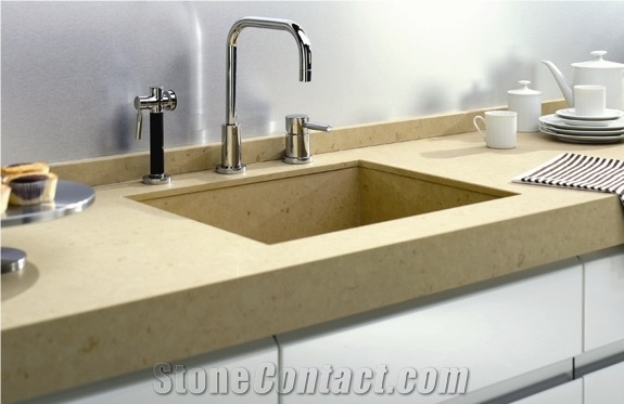 Quartz Stone Various Colors Kitchen Countertop in Custom Design