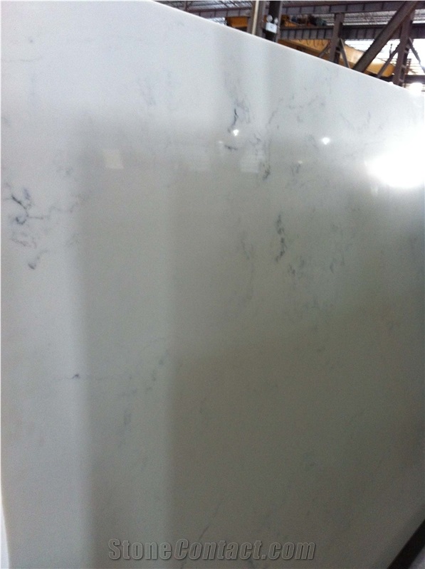 White Artificial Marble Engineer Stone