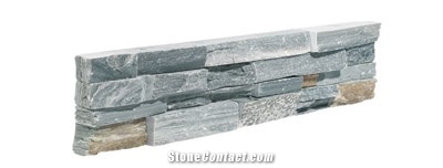 East West Real Stone Veneer Contemporary Panel Color: Autumn Rose