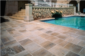 Permian Sea Coral Pool Coping and Decking Permian Sea Coral Pool Coping and Decking
