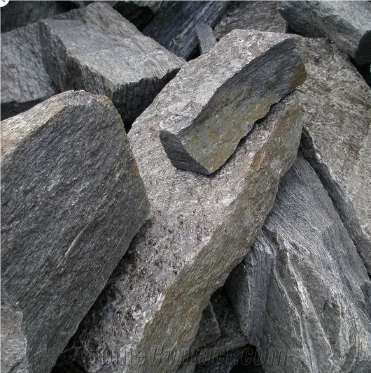 Waitaha Schist for Garden Walling Stone