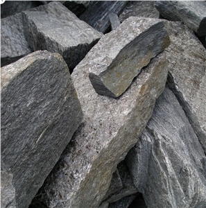 Waitaha Schist for Garden Walling Stone