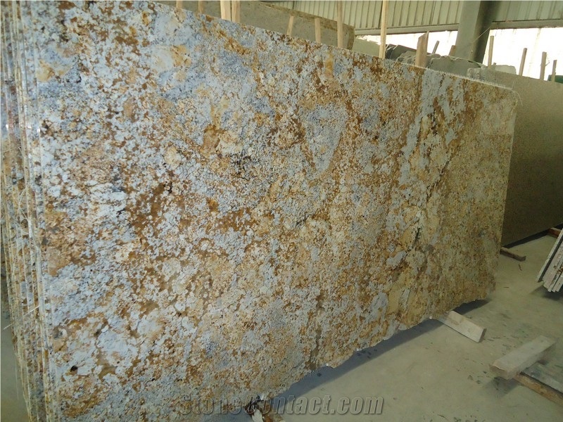 Yellow Granite Slabs