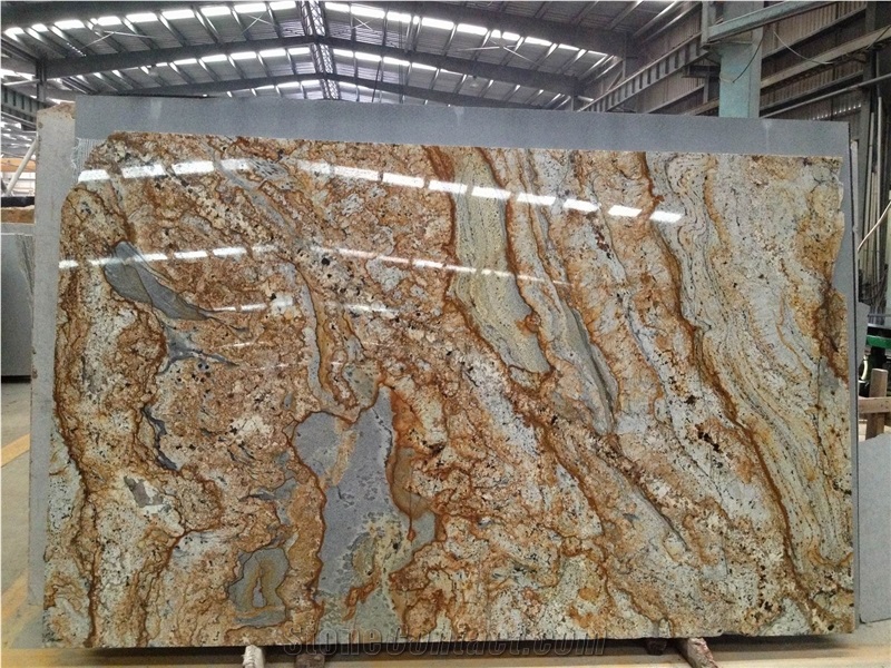 Yellow Granite Slabs