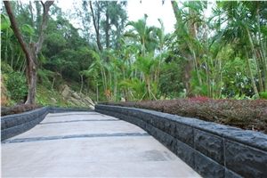 River Black Sandstone Split Min Thickness 3" / 75mm Wall Cladding