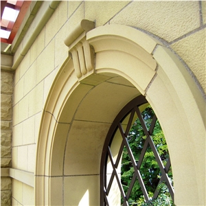Silk Road Sandstone Honed Min Thickness 0.75" / 20mm Arches, Building Ornaments