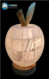Apple Onyx Box Lamp