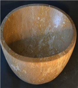 Durango Noche Travertine Washbasin