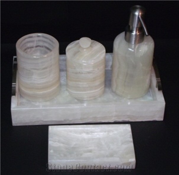 Onyx Bath Set 5 Pieces