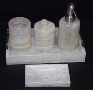 Onyx Bath Set 5 Pieces