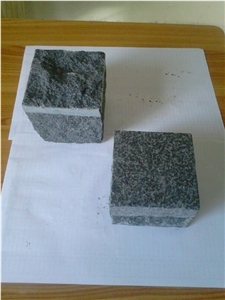 Absolute Black Granite Cobble Stone & Pavers India