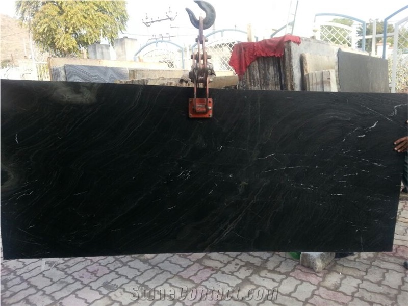 Indian Flamingo Black Slate Tiles & Slabs India