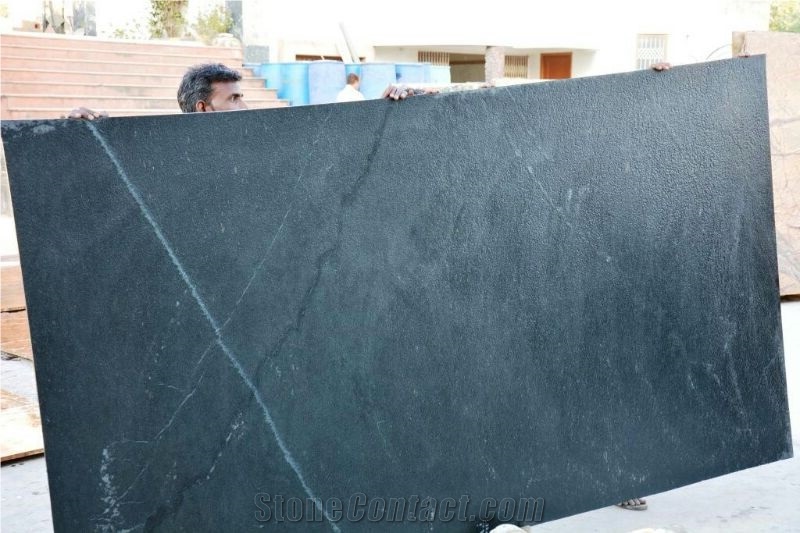 Indian Flamingo Black Slate Tiles & Slabs India