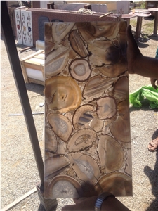 Natural Blended Aghate Semiprecious Stone