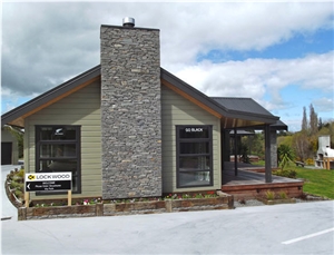 Kaimai Schist Chimney Wall Cladding