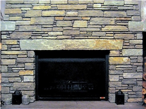 Paradise Stone Fireplace