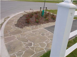 Kokonga Basalt Stone Irregular Flagstone Walkway Pavers