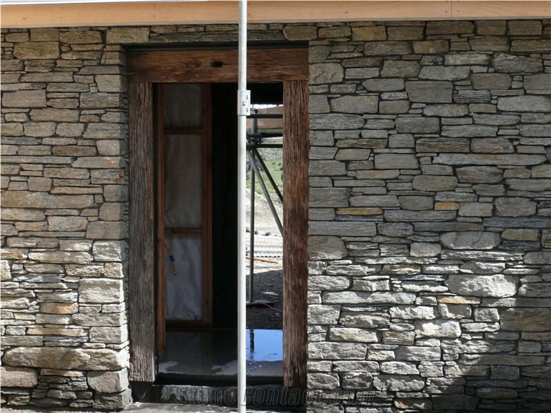 Gibbston Grey Schist Stone Entrance Way