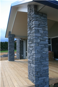 Kokonga Basalt Entry Column Cladding